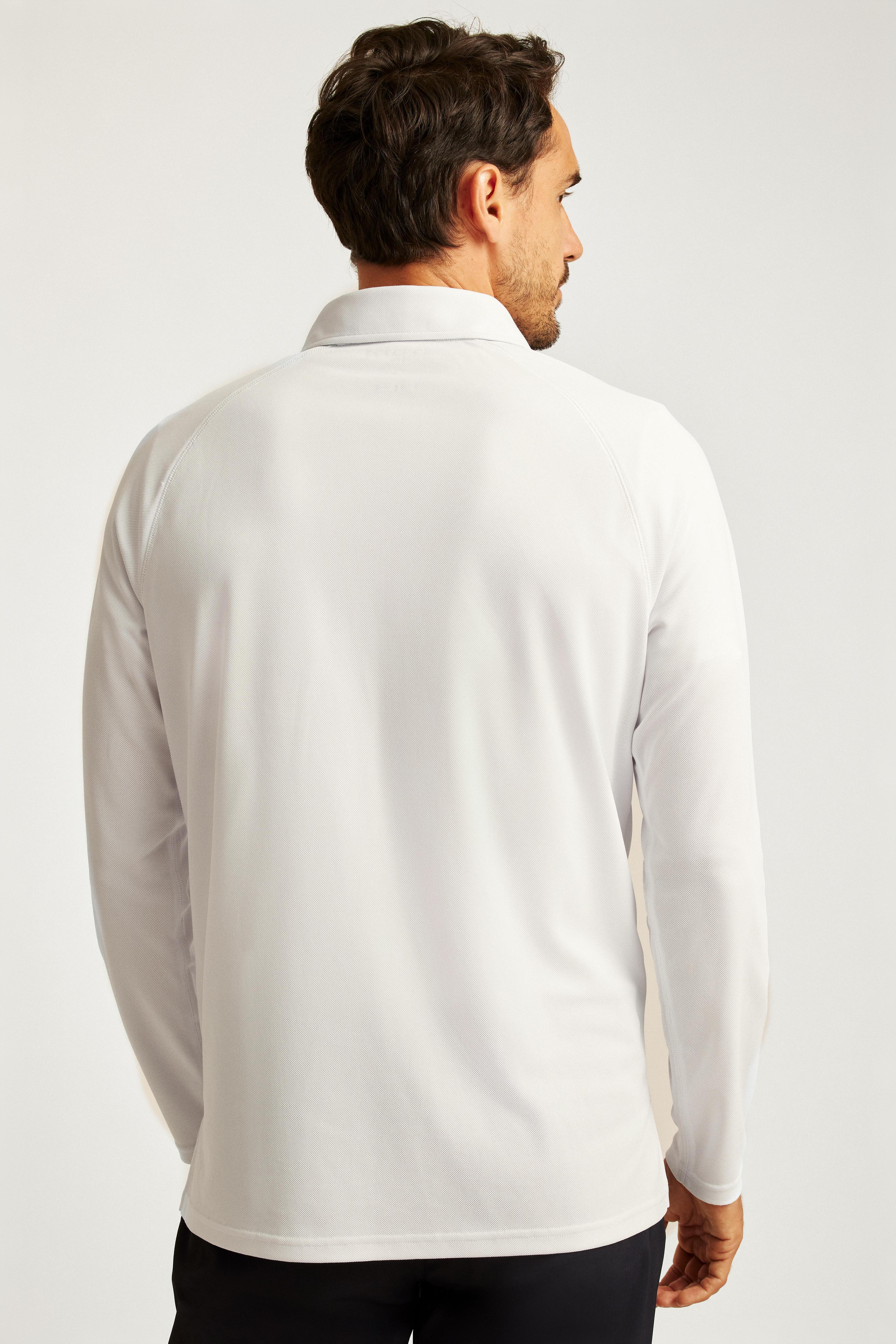 All Day Long Sleeve Zip Polo Product Image