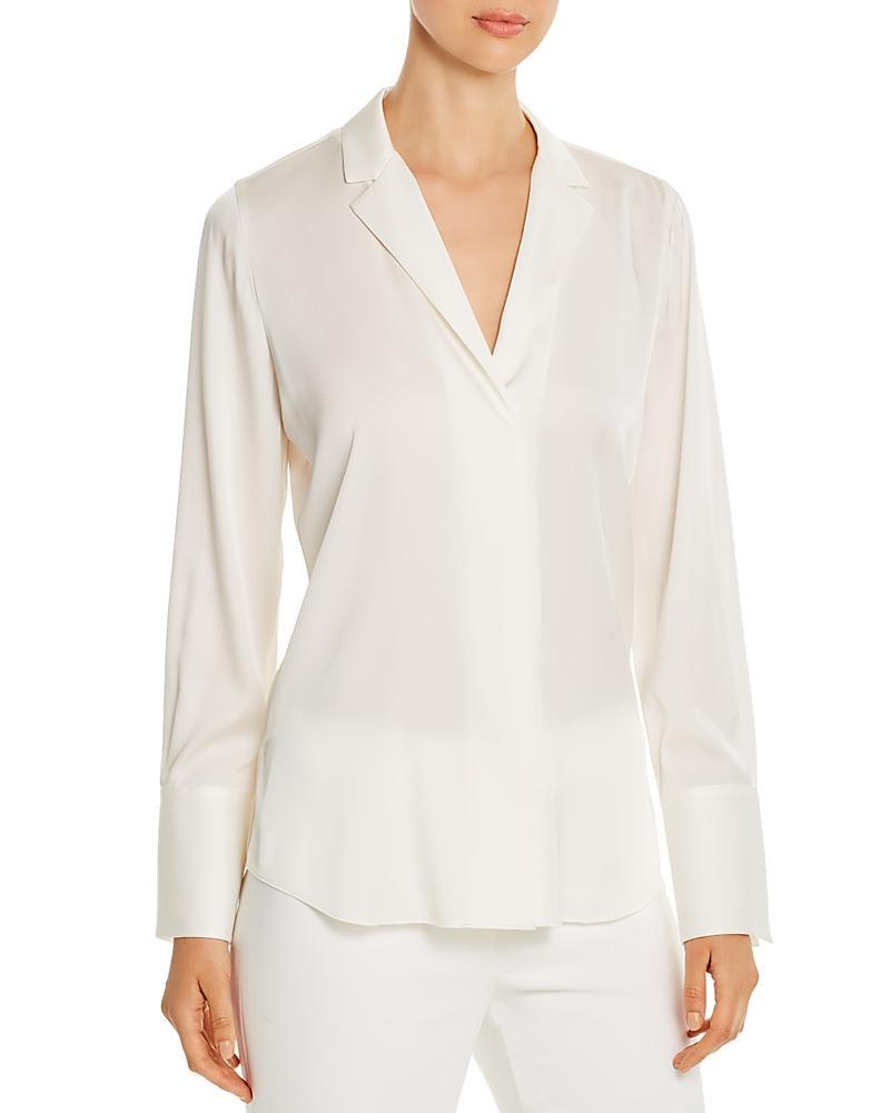 Womens Rebekah Stretch-Silk Blouse Product Image