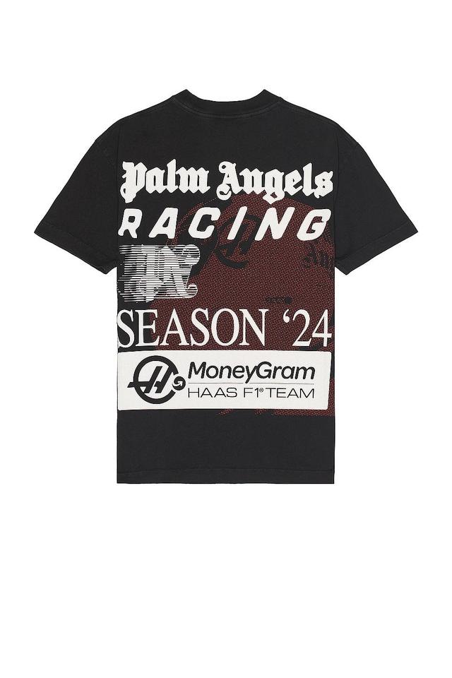 Palm Angels x Haas Racing Club Tee Black. (also in XL/1X). Product Image