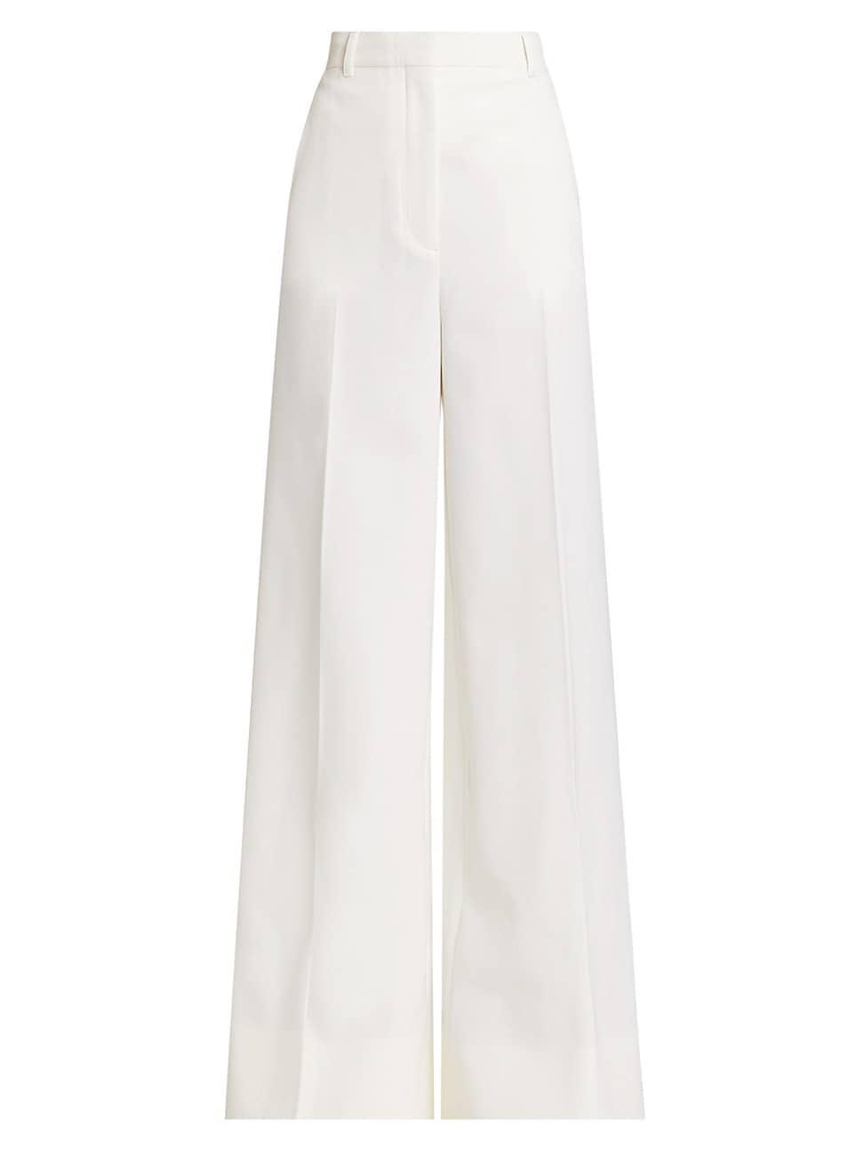 Womens Wool Flared Trousers product image