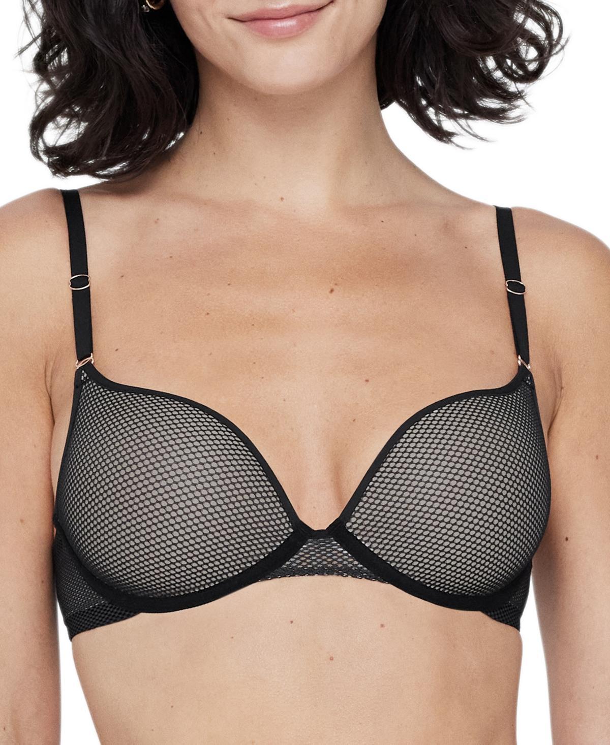 Womens Mischief Push-up Bra - Black Product Image