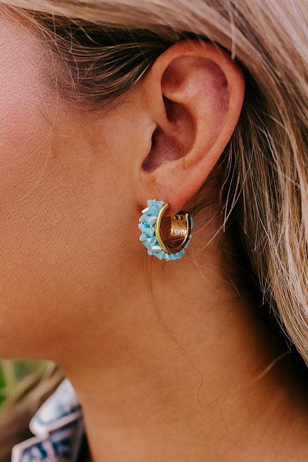 Coastal Charisma Hoop Earrings Product Image