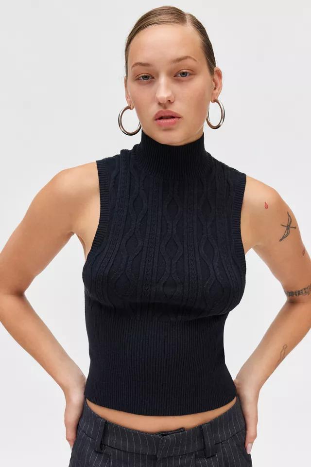 Silence + Noise Aniston Turtleneck Sweater Tank Top Product Image