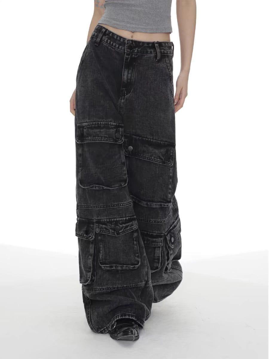 Aelfric Eden Washed Multi Pocket Jeans Product Image