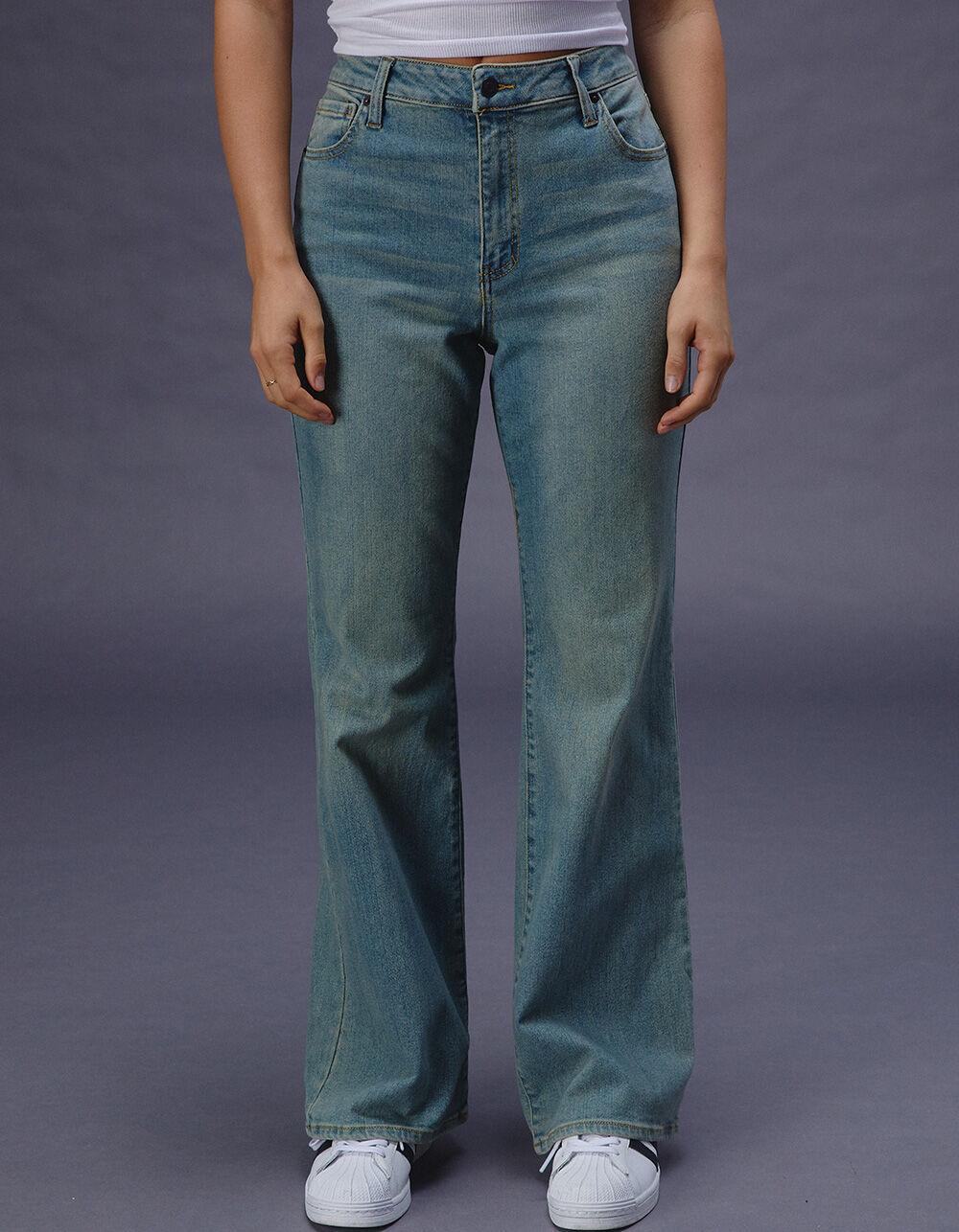 RSQ Womens High Rise Flare Jeans Product Image