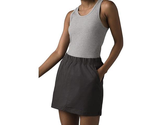 Prana Double Peak Skort (Charcoal) Women's Skort Product Image