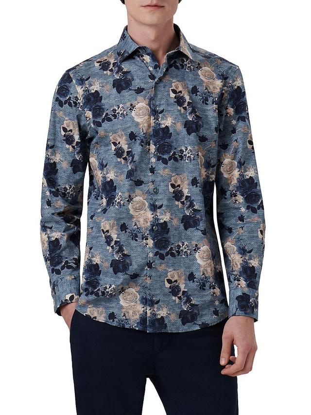 Mens Axel Woven Long-Sleeve Shaped Shirt Product Image