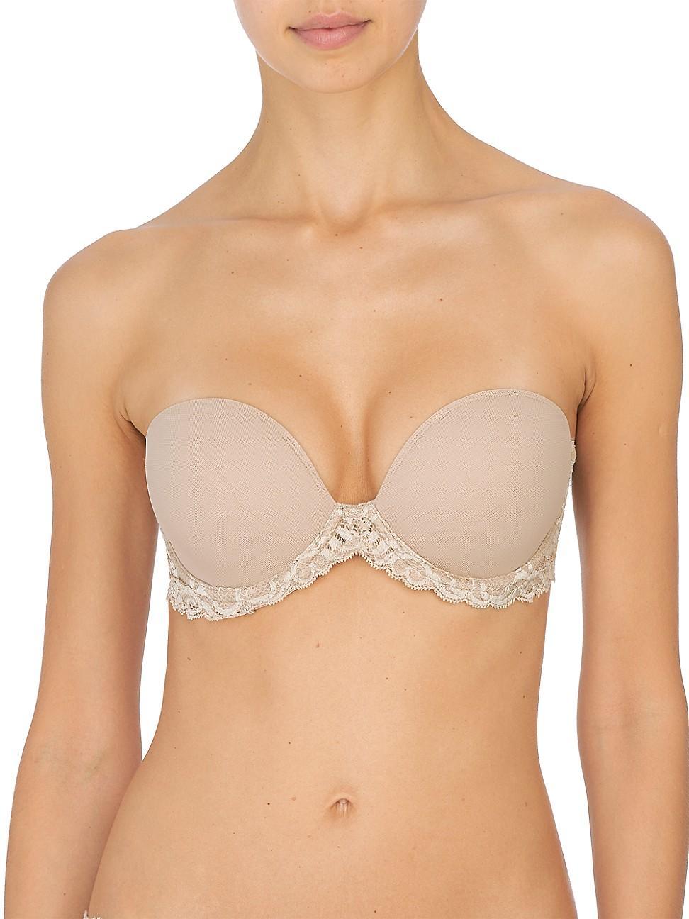 Natori Feathers Underwire Plunge Strapless Bra Product Image