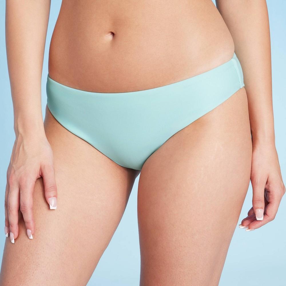 Womens Low-Rise Cheeky Bikini Bottom - Shade & Shore Product Image