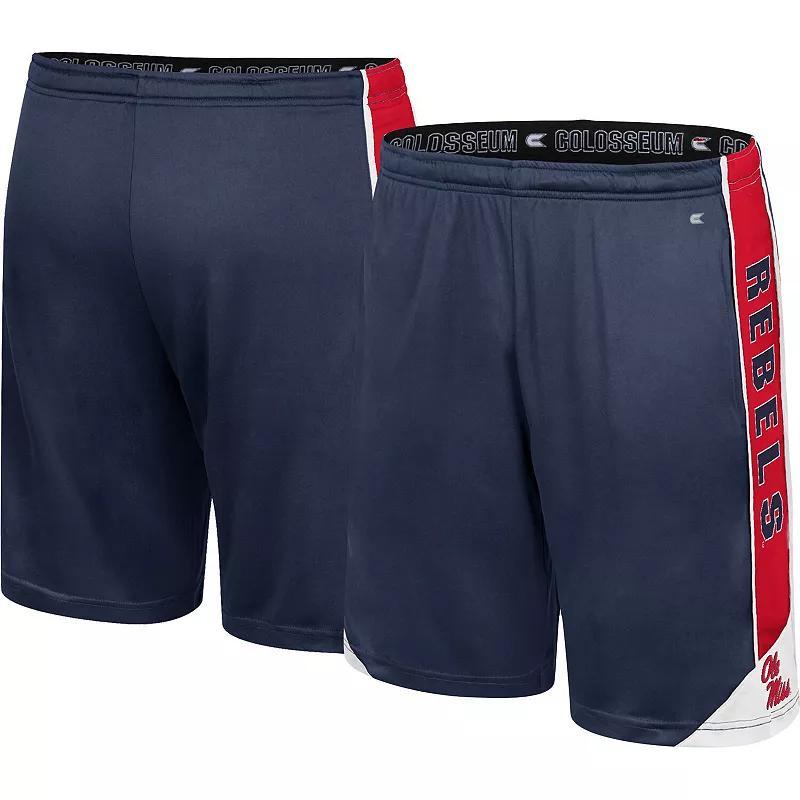 Mens Colosseum Navy Ole Miss Rebels Haller Shorts Product Image