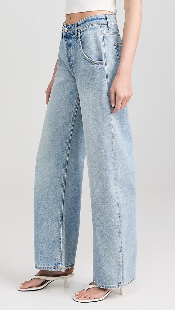 EB Denim Enzo Midrise Barrel Jeans | Shopbop Product Image