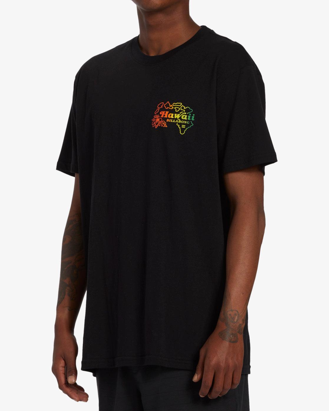 Handkie Hawaii T-Shirt - Black Male Product Image