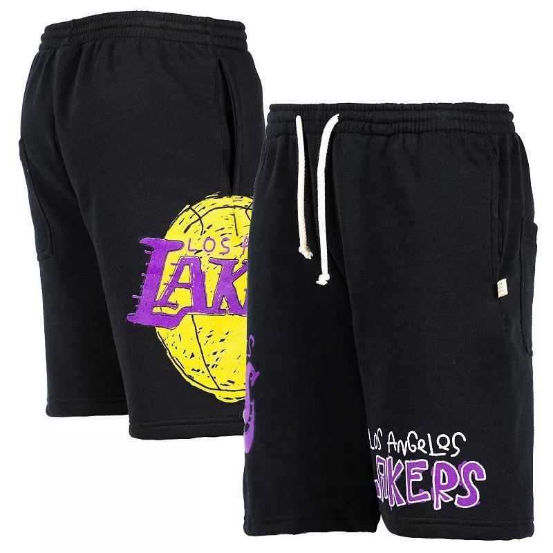 Mens Black Los Angeles Lakers Shorts Product Image