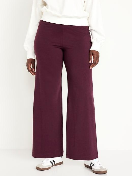 High-Waisted Wide-Leg Leggings Product Image