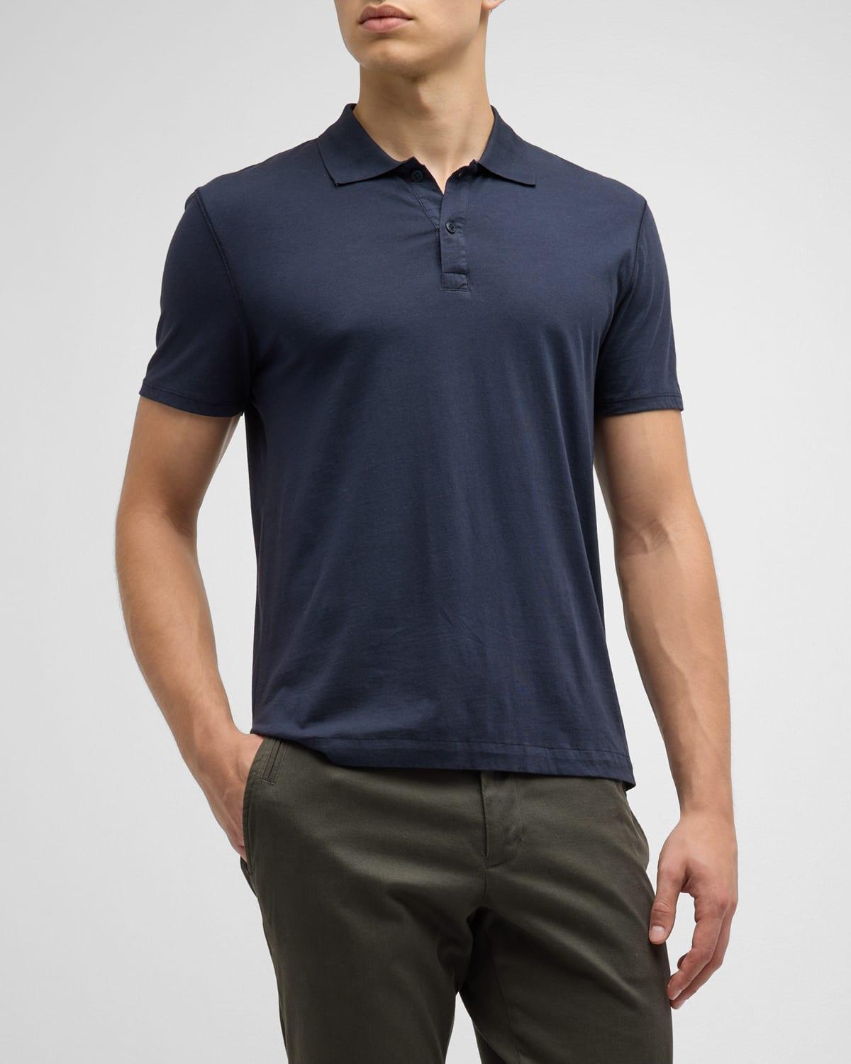 Mens Classic Jersey Slim-Fit Polo Product Image