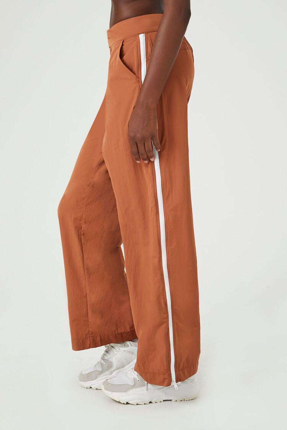 Active Contrast Zip-Up Pants | Forever 21 Product Image