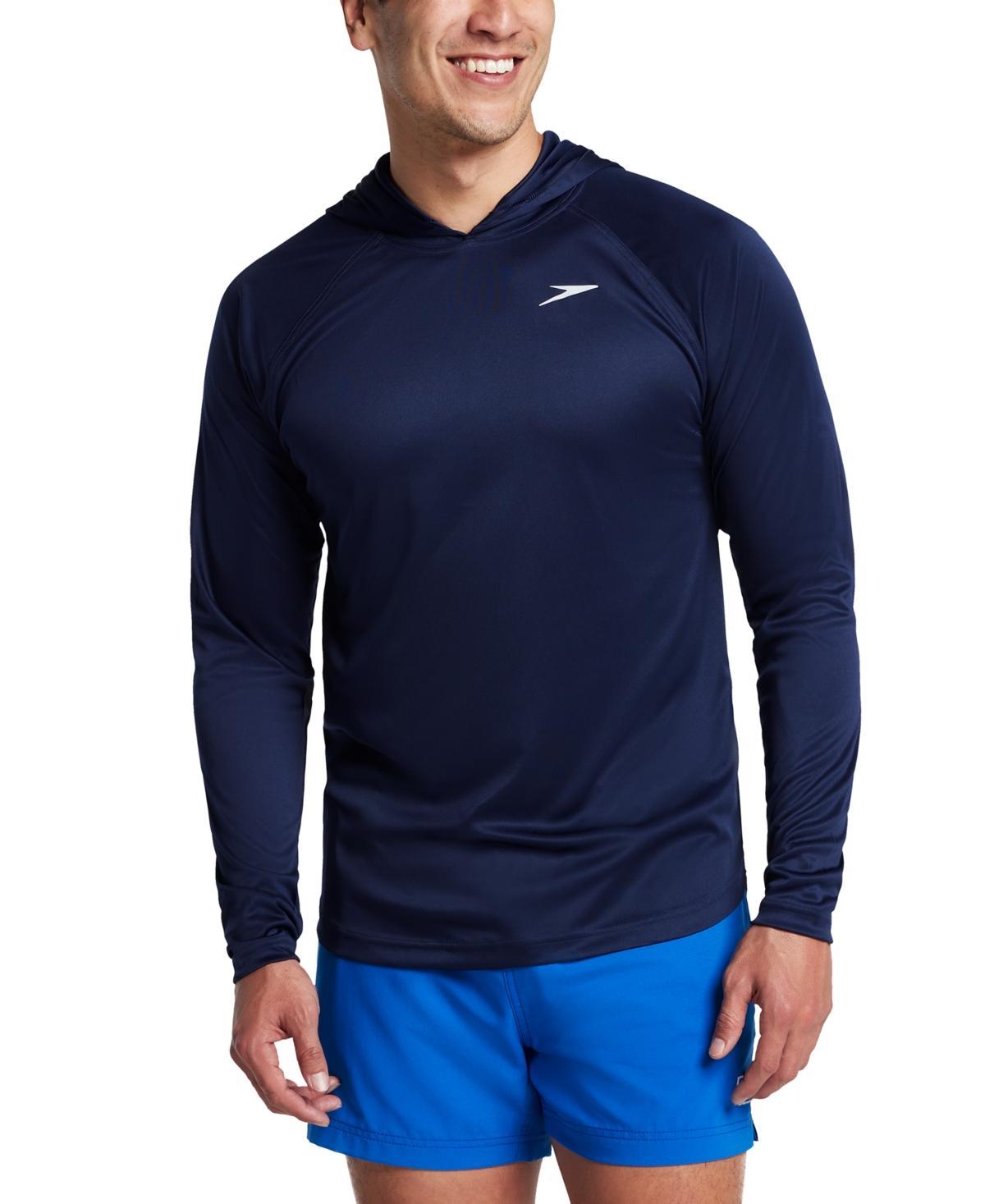 Men's Baybreeze Long Sleeve Hooded Performance Swim Shirt Product Image