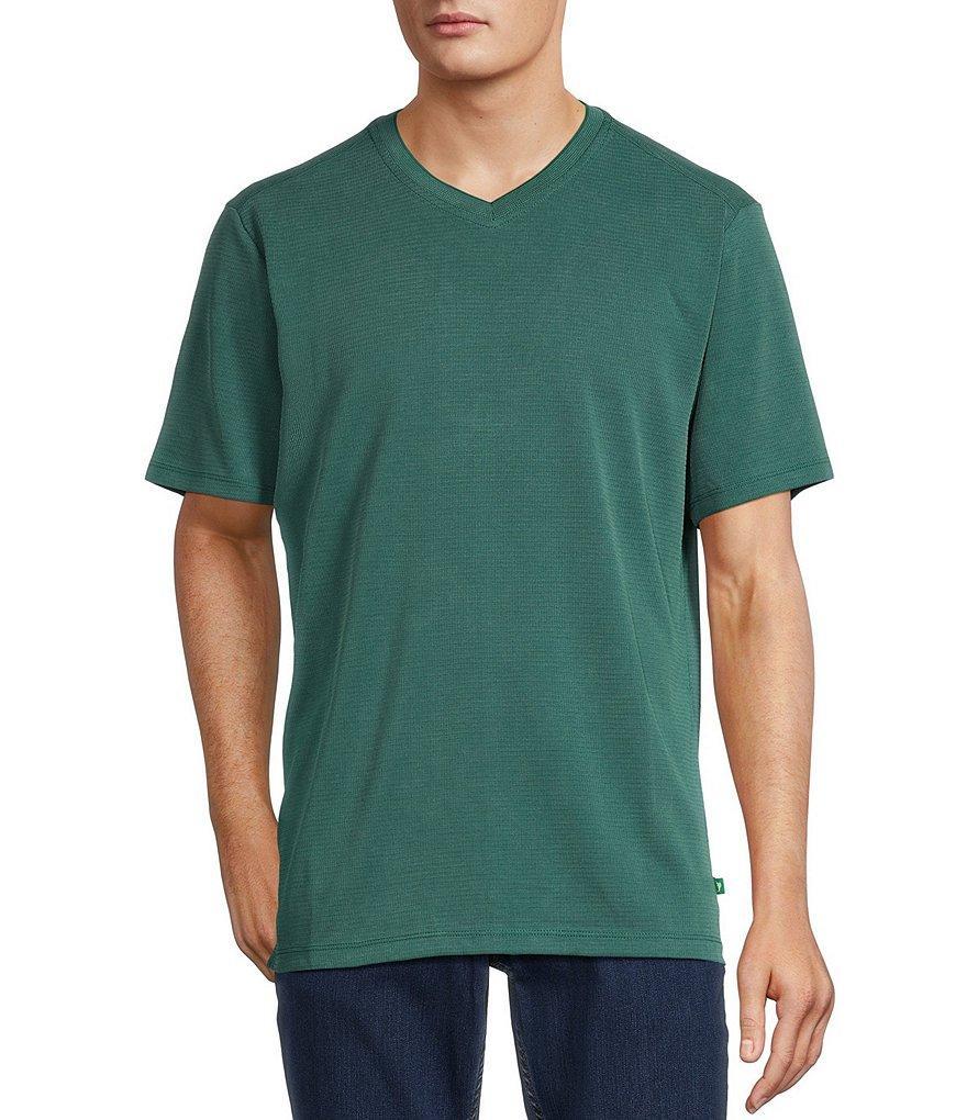 Tommy Bahama Island Zone Coastal Crest Short Sleeve V-Neck T-Shirt Product Image