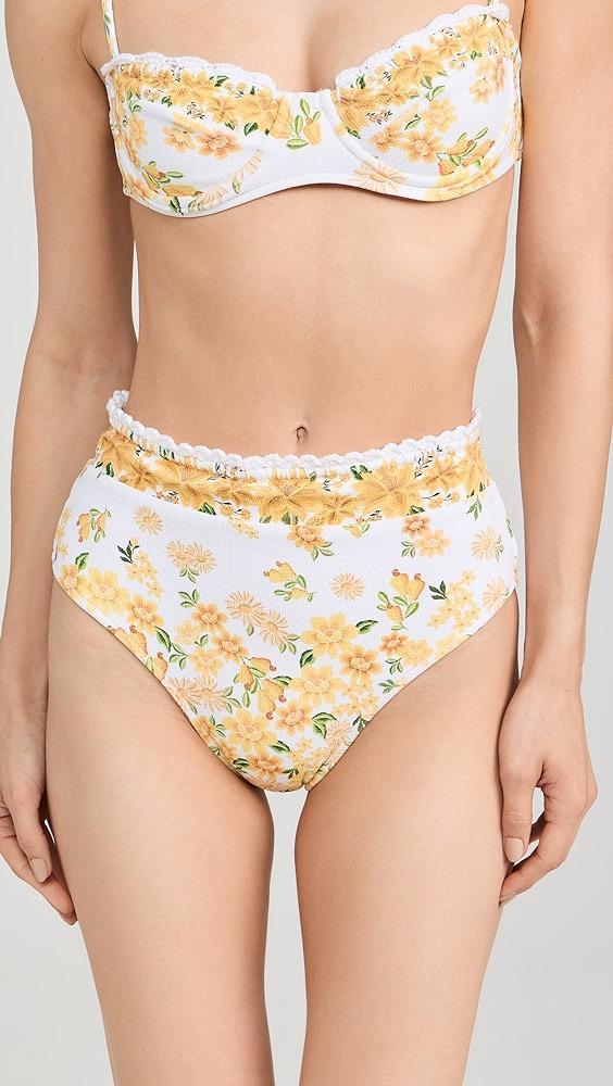 FARM Rio Azaleia High Waist Bikini Bottoms | Shopbop Product Image