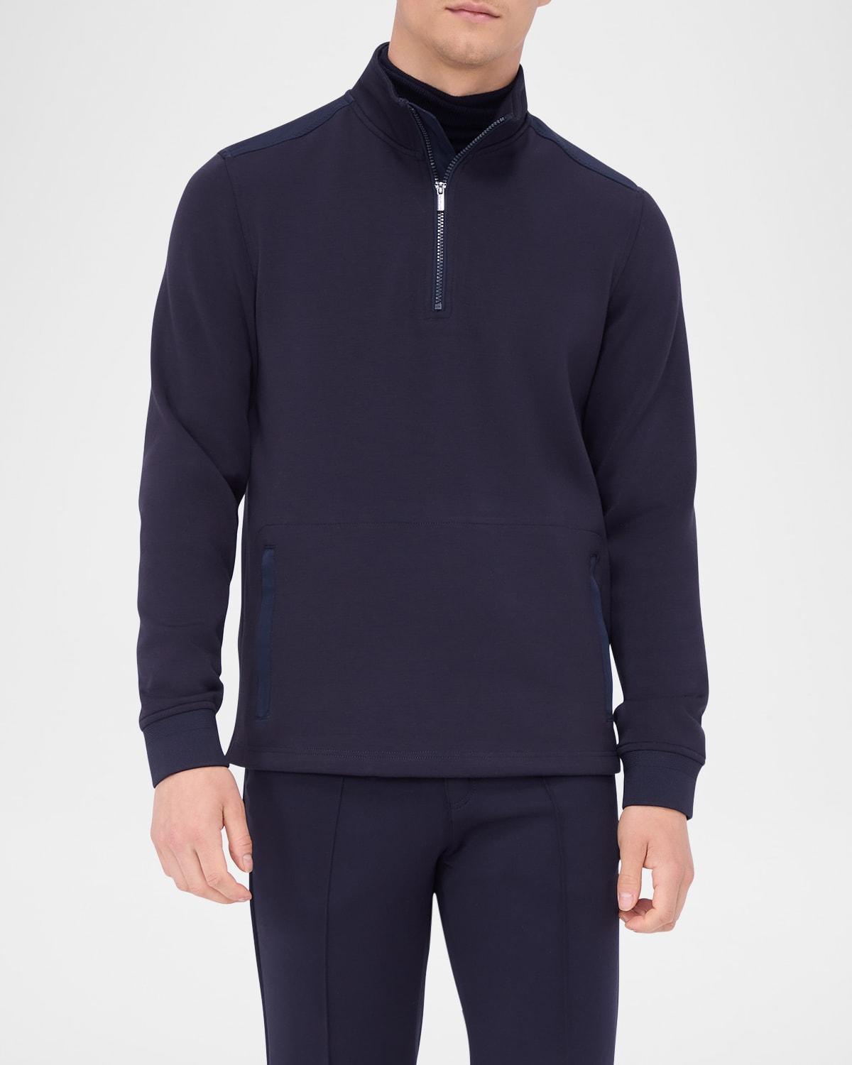 Men's Quarter-Zip Knit Sweater Product Image