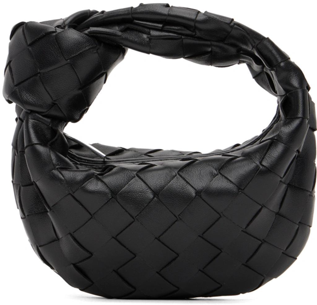 BOTTEGA VENETA Black Candy Jodie Bag In 8803 Black Silver Product Image