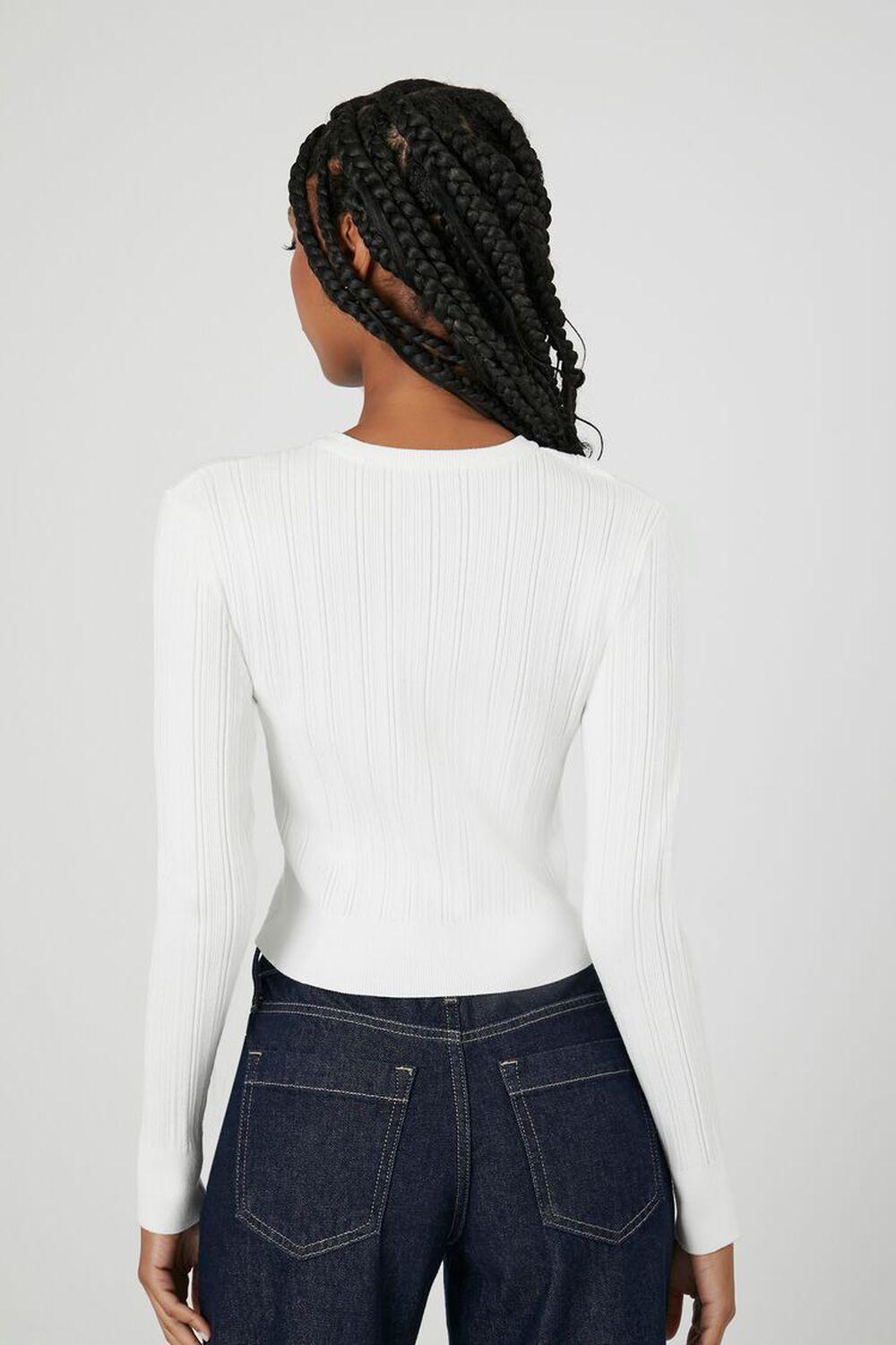 Ribbed Knit Button Sweater | Forever 21 Product Image