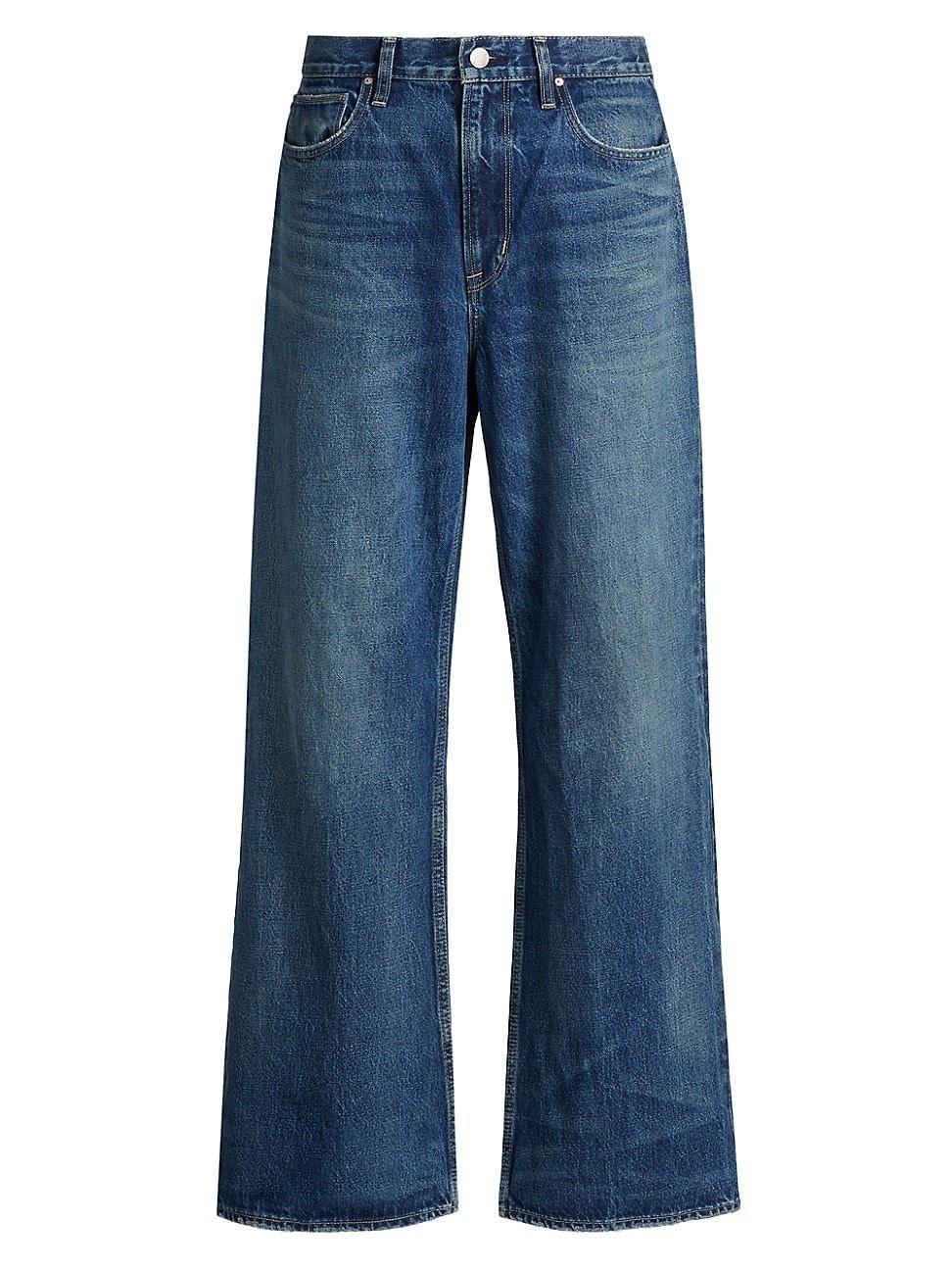 Mens D-Luca Wide-Leg Jeans Product Image