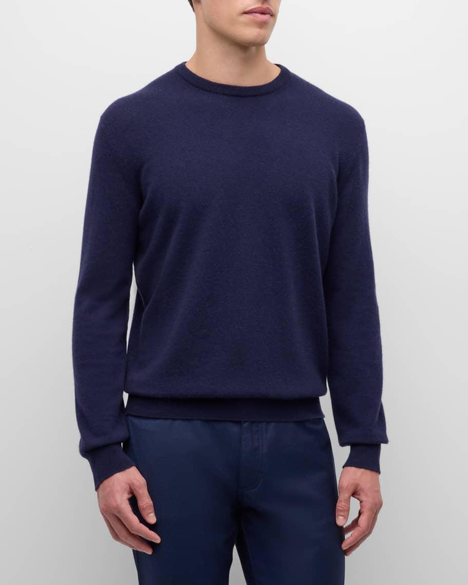 Mens Oasi Cashmere Crewneck Sweater Product Image