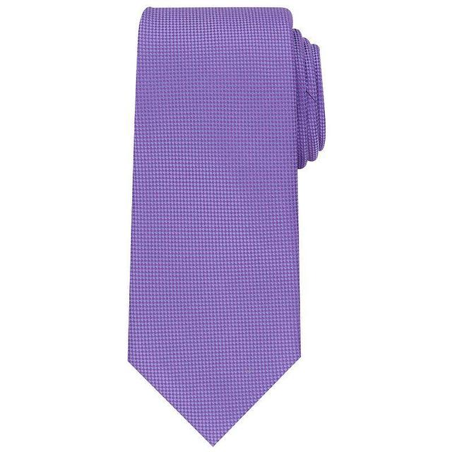 Mens Bespoke Solid Tie, Purple Oxford Product Image