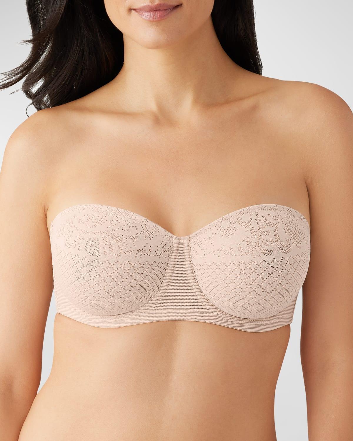 Womens Visual Effects Strapless Minimizer Bra Product Image