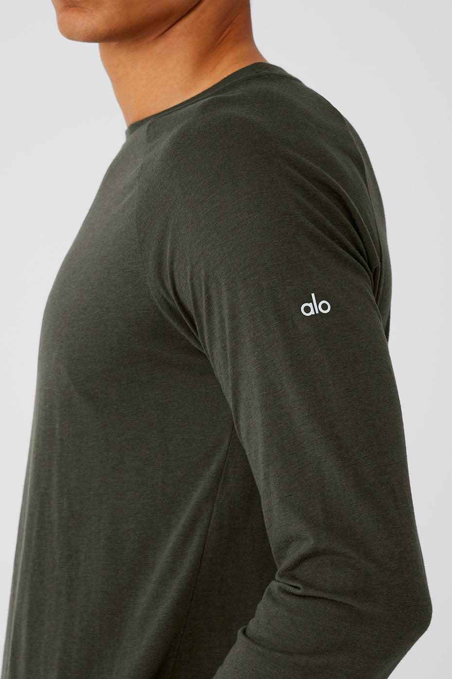 Triumph Long Sleeve Tee - Stealth Green Product Image