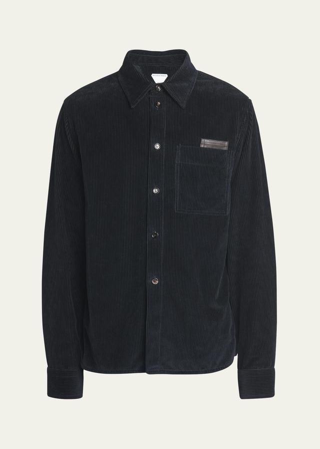 Mens Wide-Wale Corduroy Overshirt Product Image