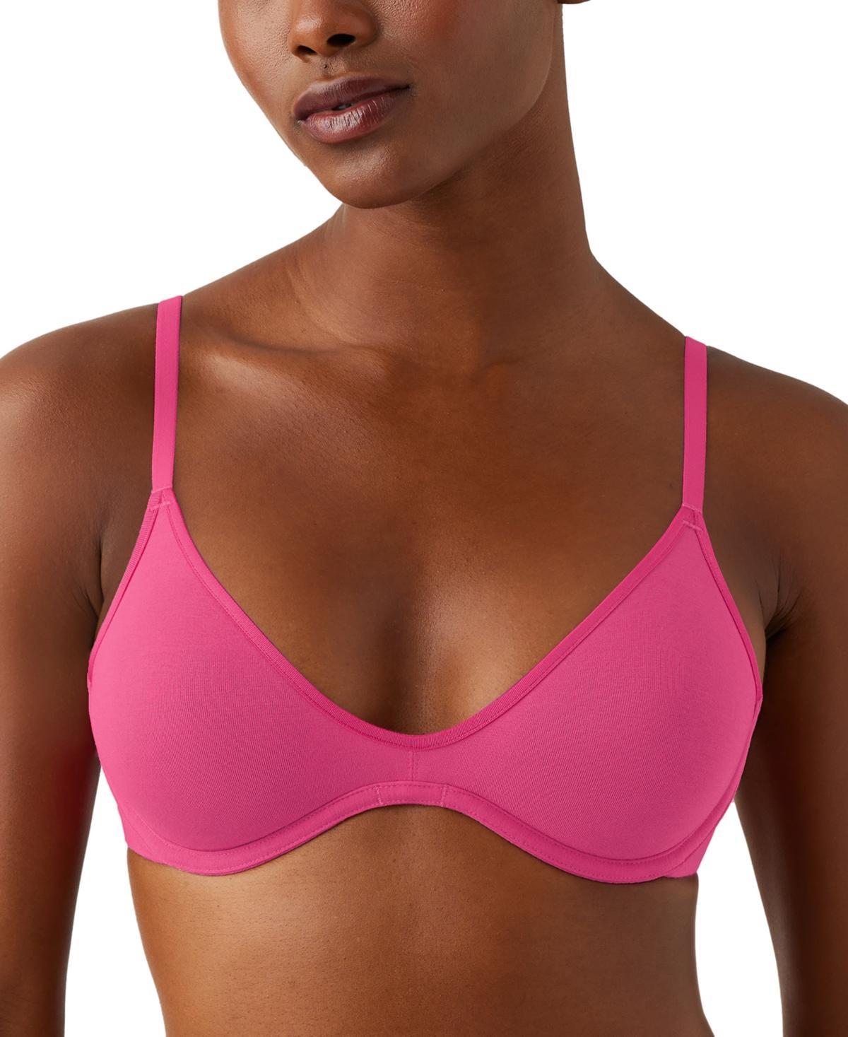 b.temptd by Wacoal Womens Cotton To A Tee Scoop Underwire Bra 951272 Product Image