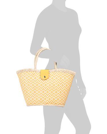 Woven Tote for Women Product Image