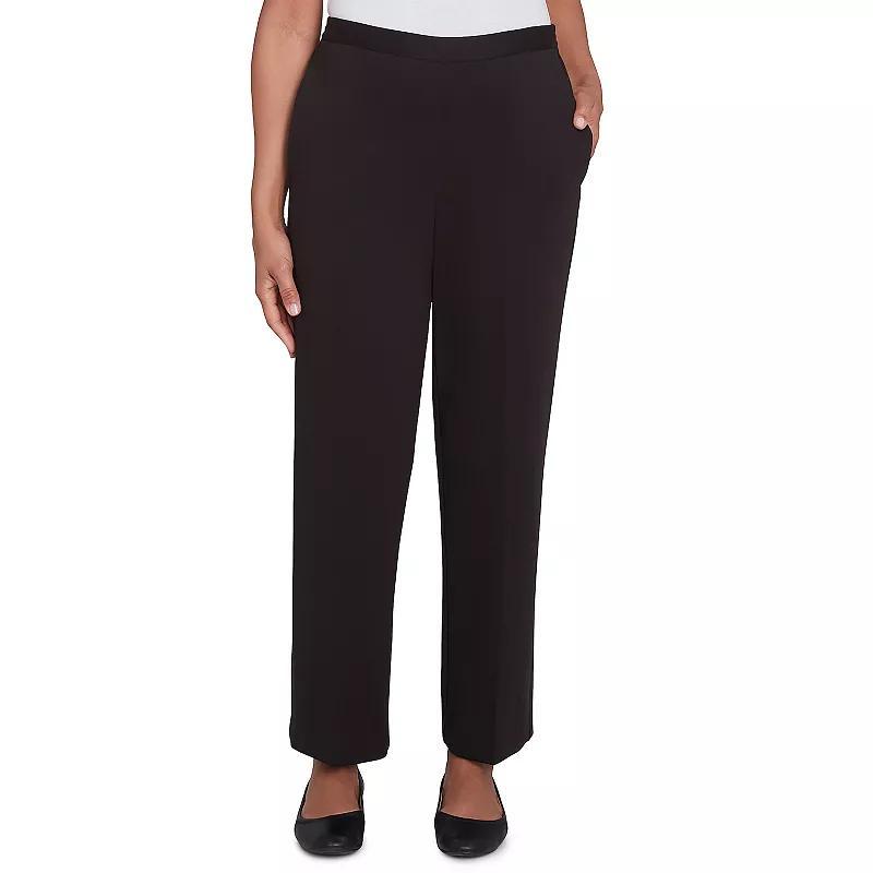 Womens Alfred Dunner Comfort Waist Short Mid-Rise Pants Product Image