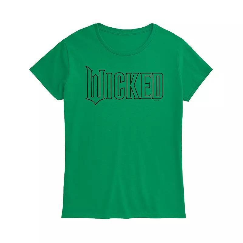 Womens Wicked Outline Logo Graphic Tee Product Image