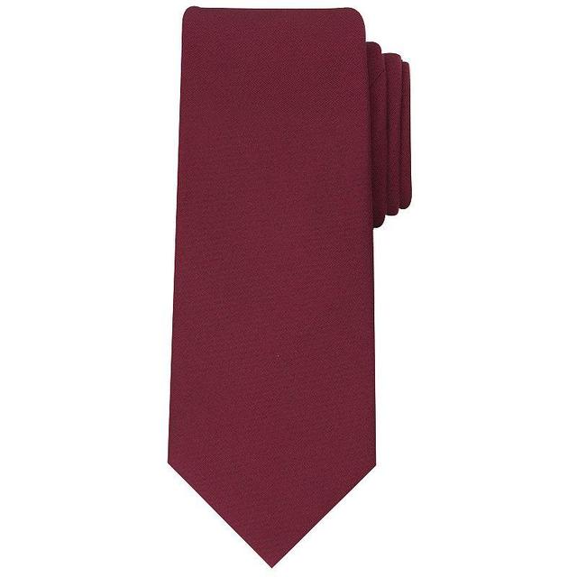 Mens Bespoke Skinny Tie, Red Purple Product Image