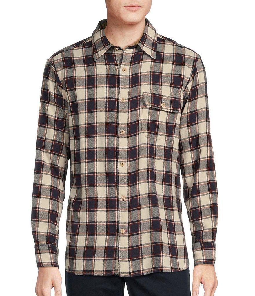 Cremieux Blue Label Medium Plaid Vintage Twill Long-Sleeve Woven Shirt Product Image