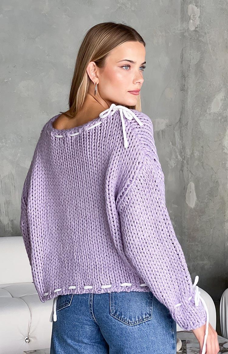 Bea Lilac Sweater Product Image