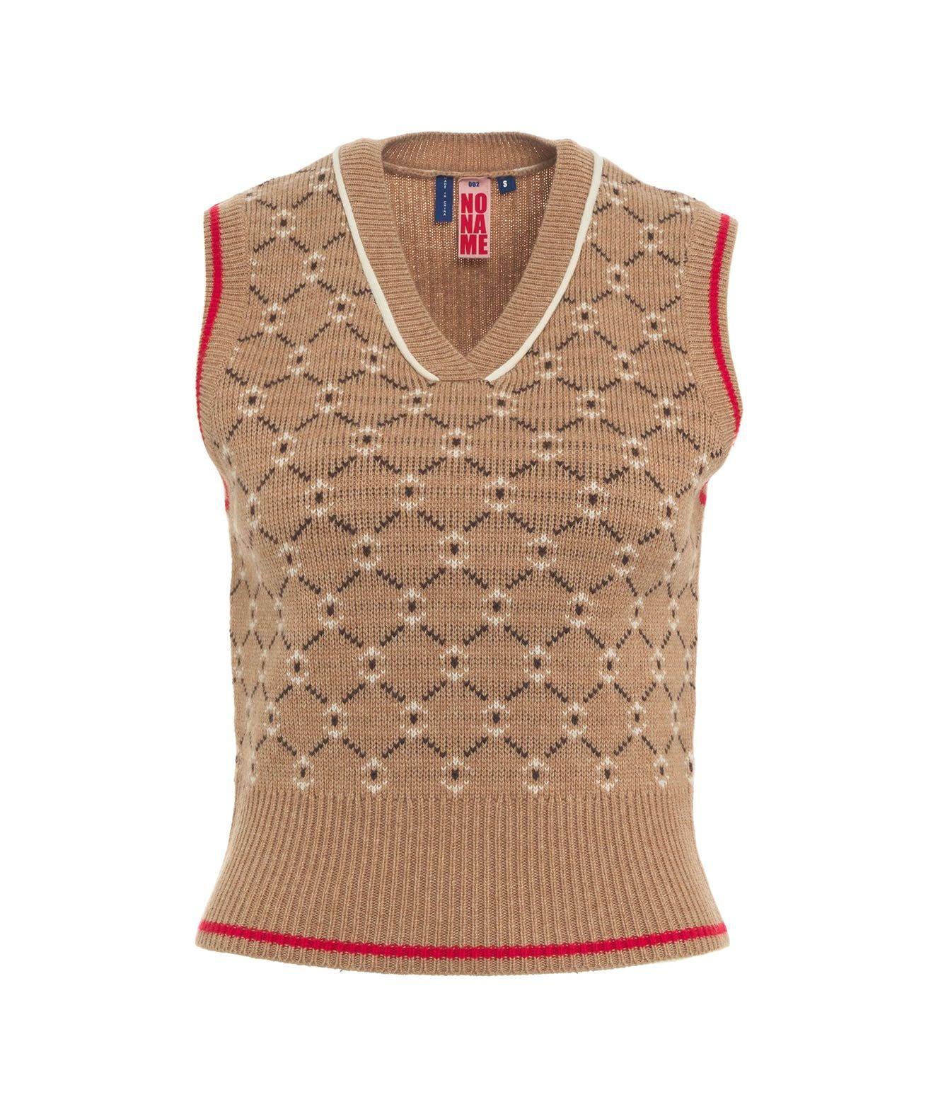 Knit vest in cashmere blend Product Image