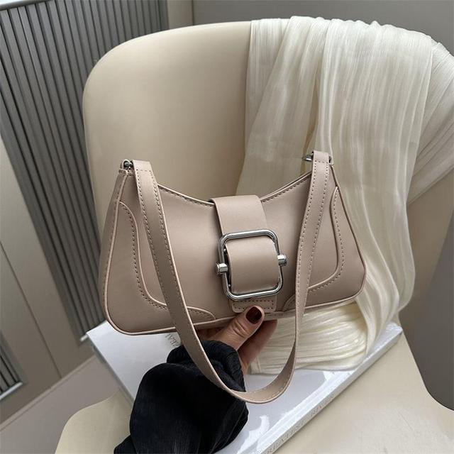 Simple Buckled  Shoulder Bag Product Image