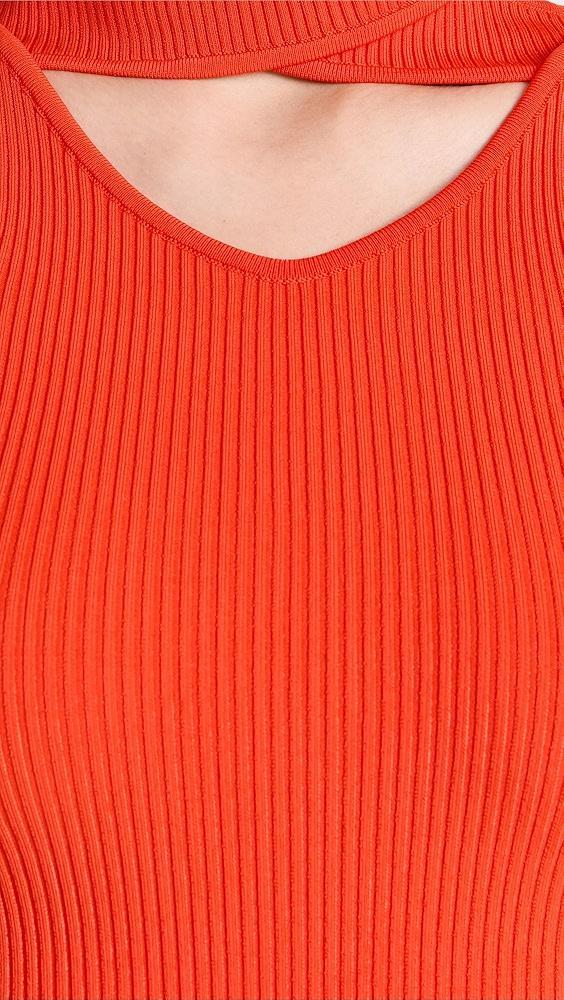 Coperni Cut-Out Knit Dress | Shopbop Product Image