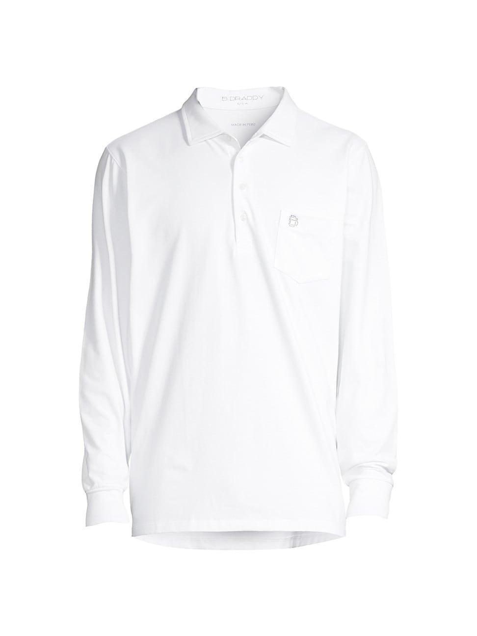 Mens Jack Long-Sleeve Pocket Polo Shirt Product Image