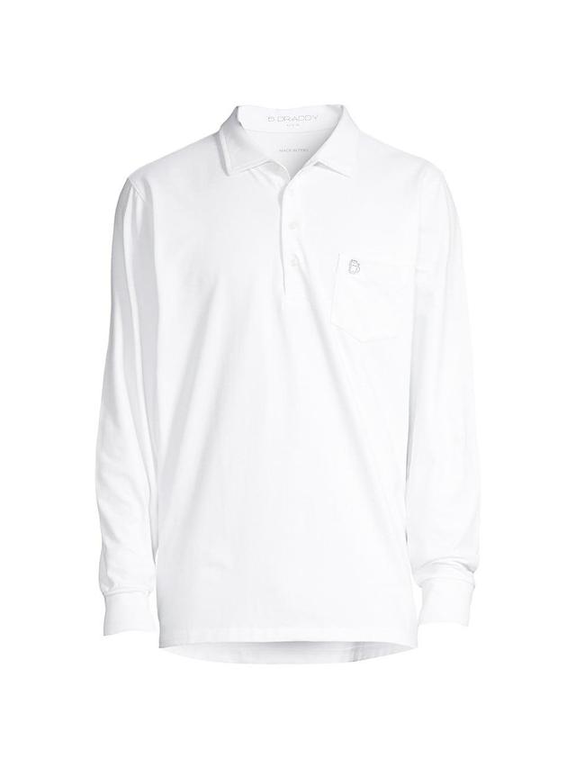 Mens Jack Long-Sleeve Pocket Polo Shirt Product Image