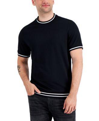 Alfani Mens Tipped T-Shirt, Created for Macys Product Image