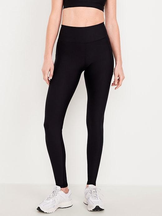 High-Waisted PowerSoft Full-Length Pocket Leggings Product Image