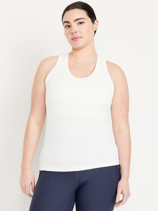 Fitted Seamless Tank Top Product Image