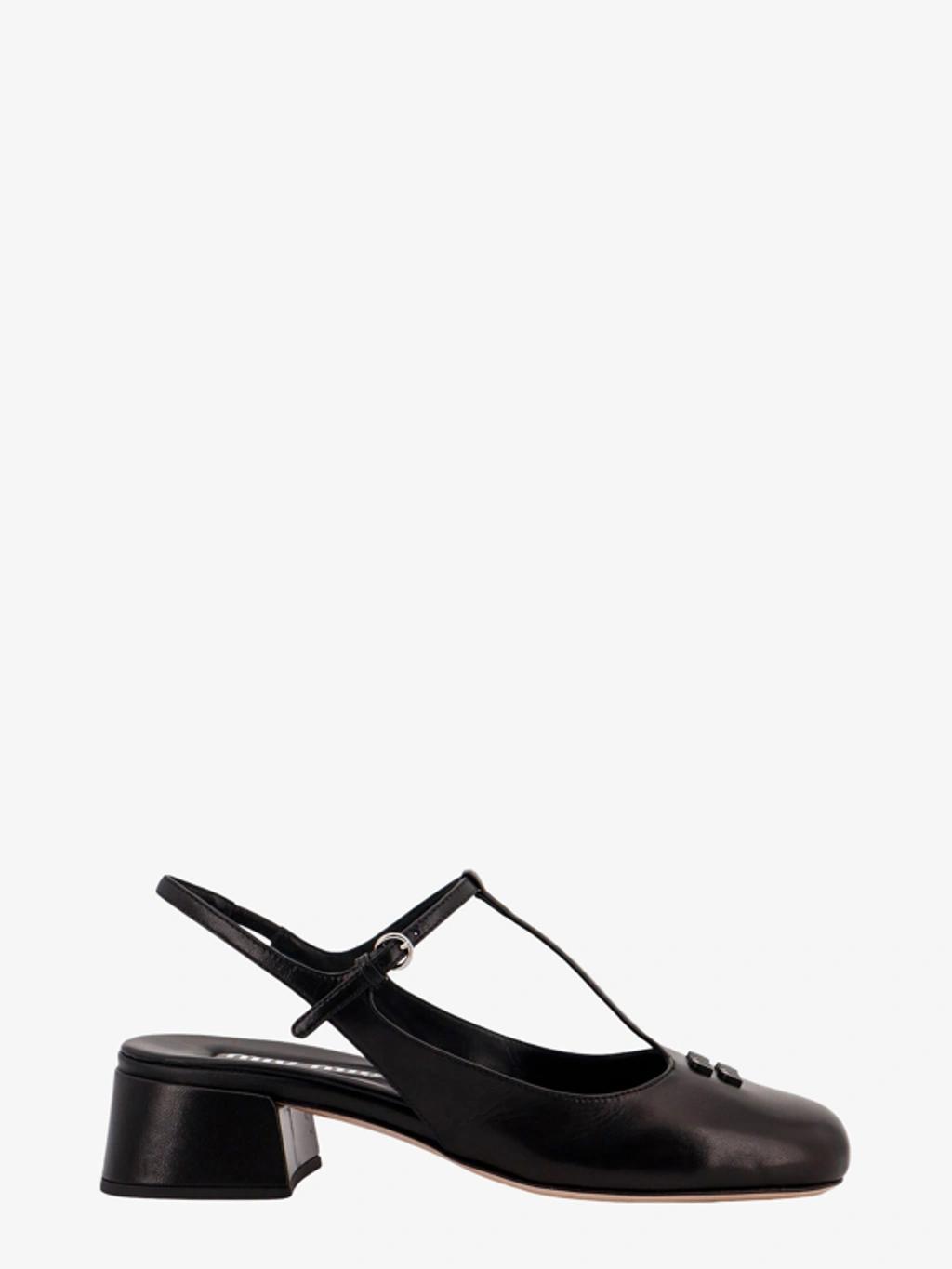 Patent Leather Slingback Pumps In Black product image