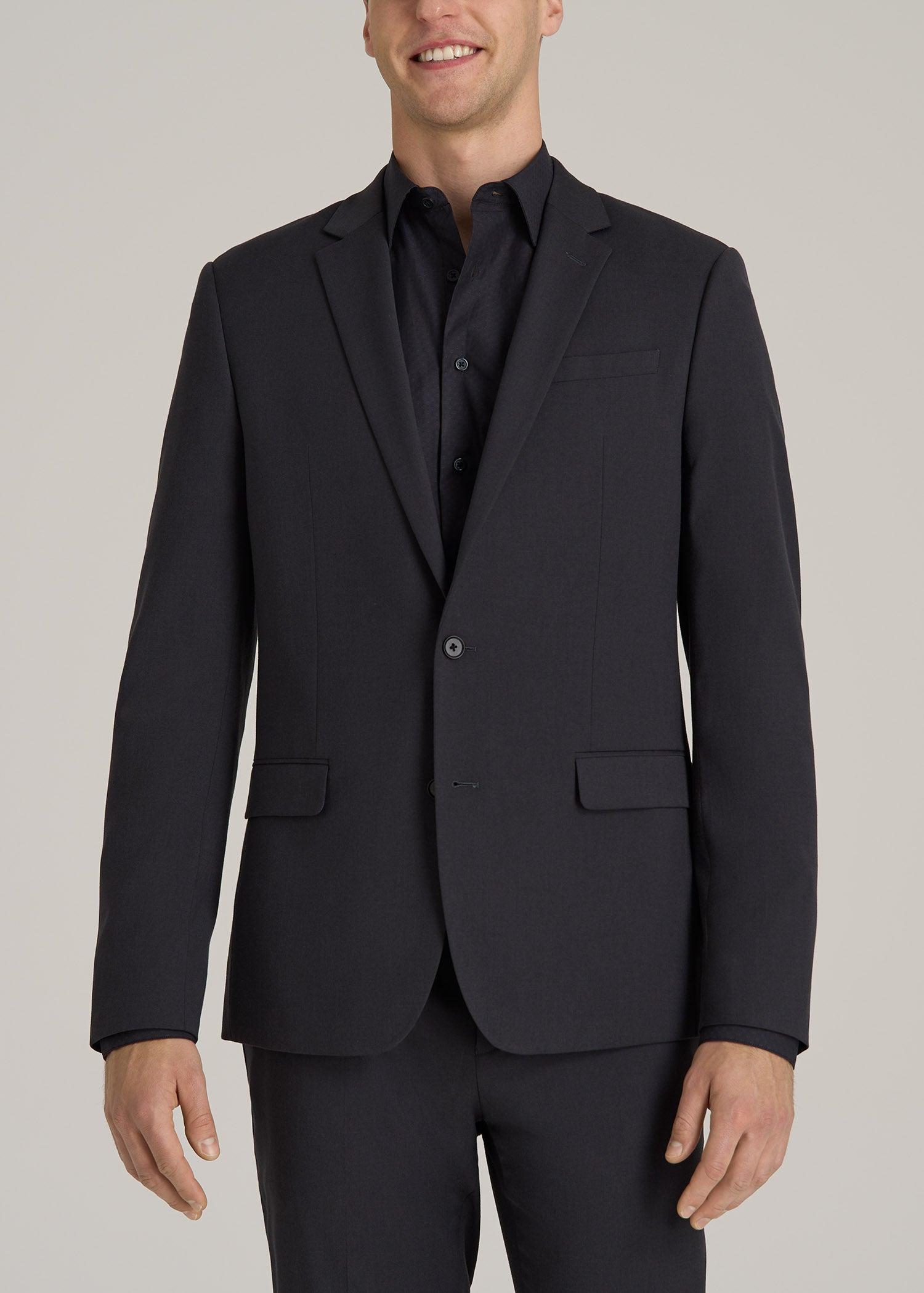 Suit Jacket for Tall Men in Mid Grey Product Image