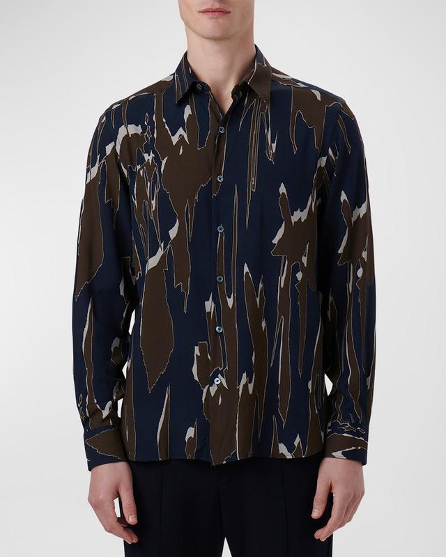 Bugatchi Julian Trim Fit Button-Up Shirt Product Image